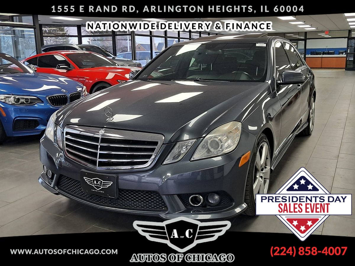 2010 Mercedes-Benz E 350 4MATIC Sport Sedan