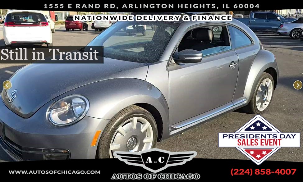 2014 Volkswagen Beetle Coupe 2.5L w/Sun/Sound/Nav