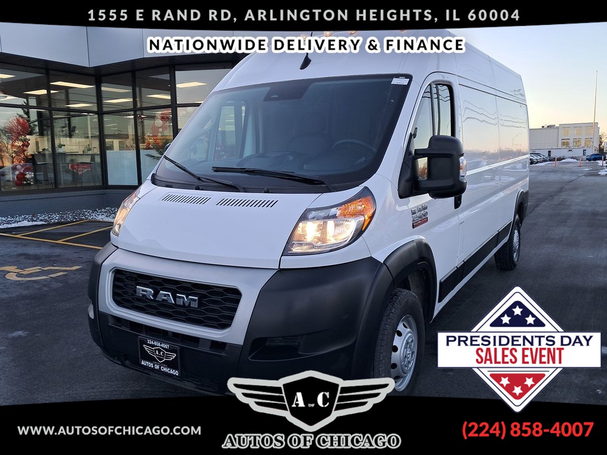 2022 Ram ProMaster Cargo Van 2500 High Roof 159" WB