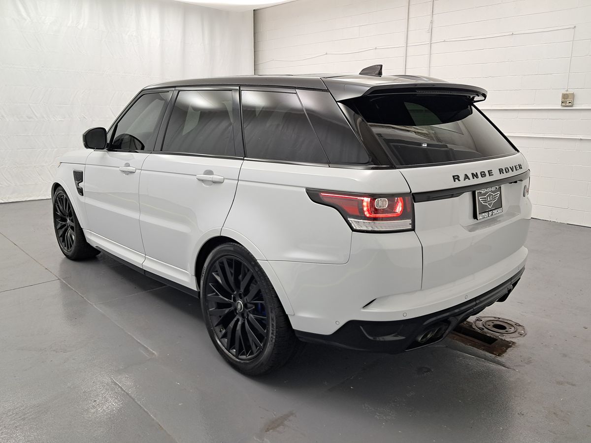 2017 Land Rover Range Rover Sport SVR photo 4