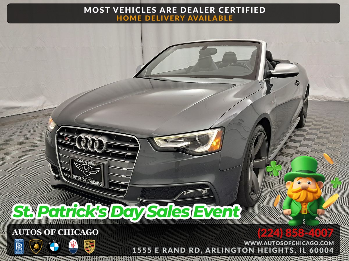 2015 Audi S5 3.0T quattro Premium Plus Cabriolet AWD