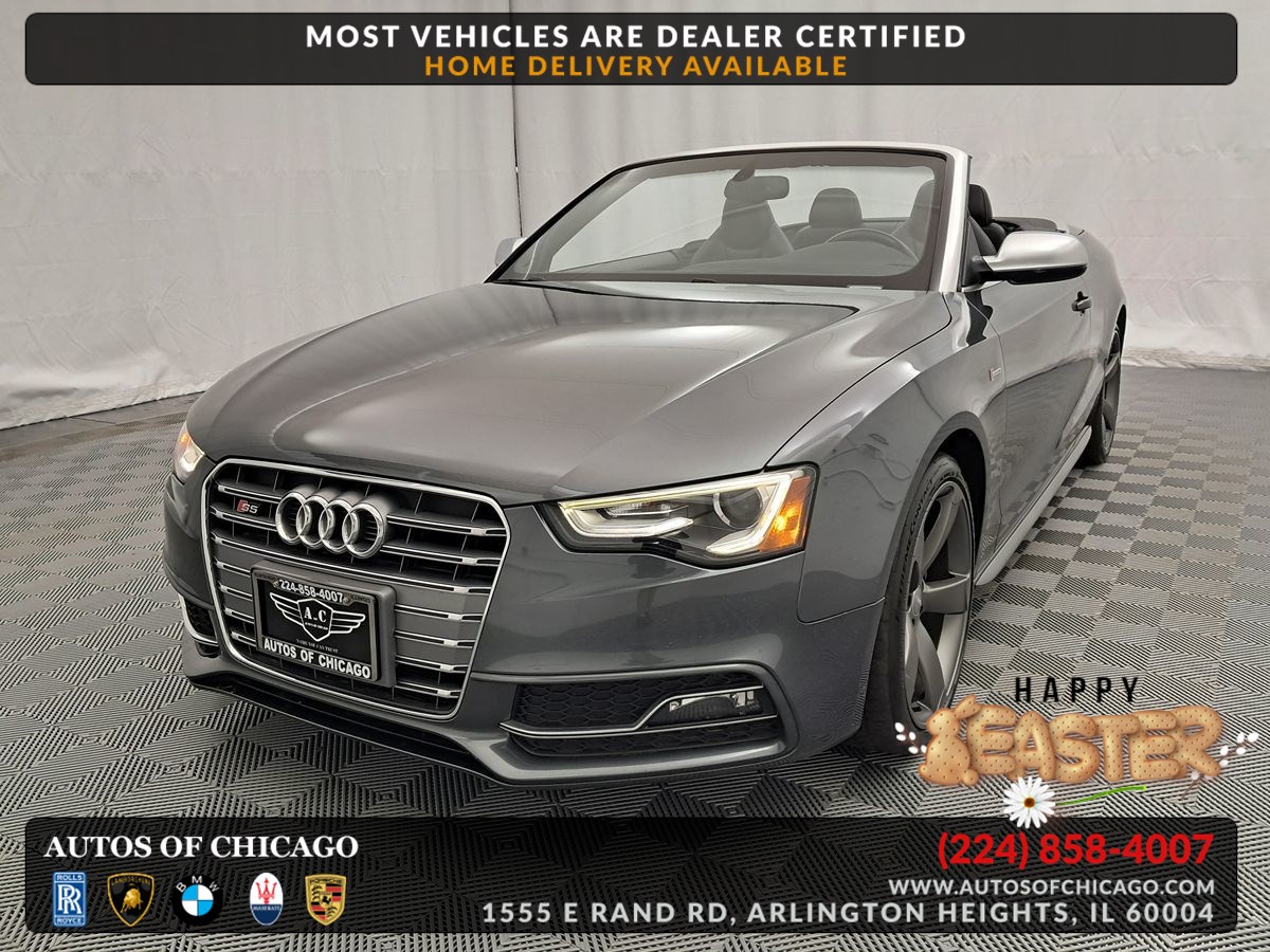 2015 Audi S5 3.0T quattro Premium Plus Cabriolet AWD