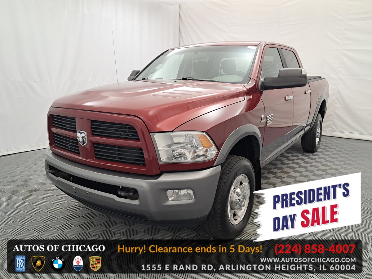 2011 RAM 3500 Outdoorsman Crew Cab 6.3 ft. Bed 4WD