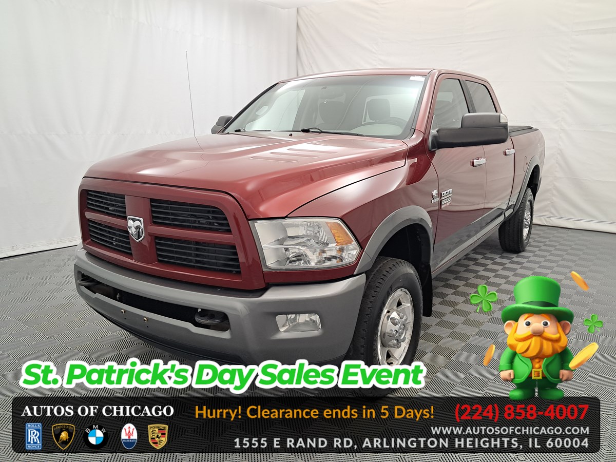 2011 RAM 3500 Outdoorsman Crew Cab 6.3 ft. Bed 4WD