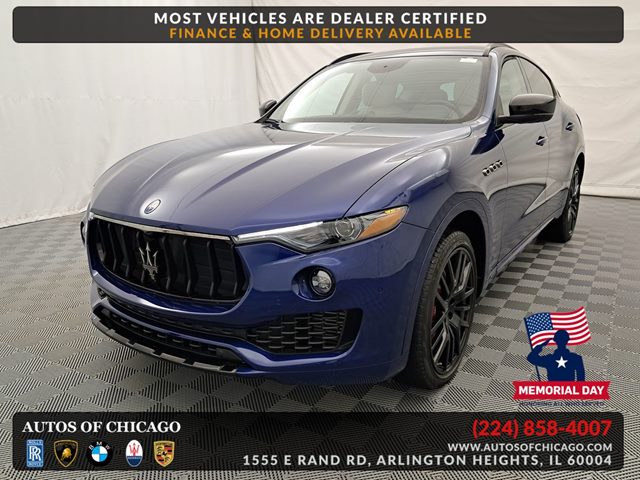 Blue 2021 Maserati Levante S AWD SUV / Crossover All-Wheel Drive Automatic