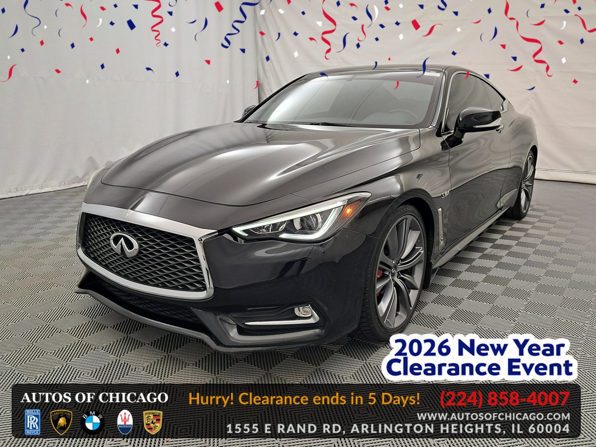 2018 INFINITI Q60 Red Sport 400 Coupe RWD