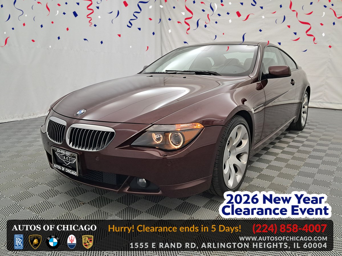 2006 BMW 6 Series 650i Coupe RWD