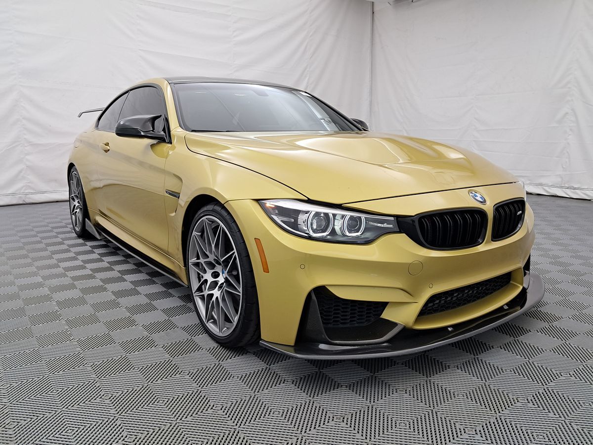 1/43 BMW M4 Coupe イエローメタリック Herpa 1:43 BMW M4 Coupe (F82) austin yellow 070898 model car
