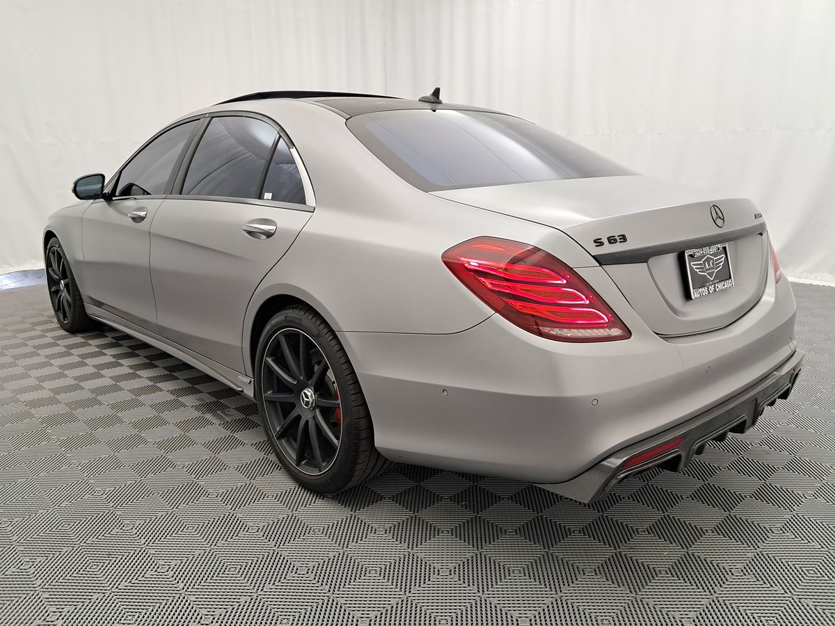 2016 Mercedes Benz S AMG 63 4MATIC photo 3
