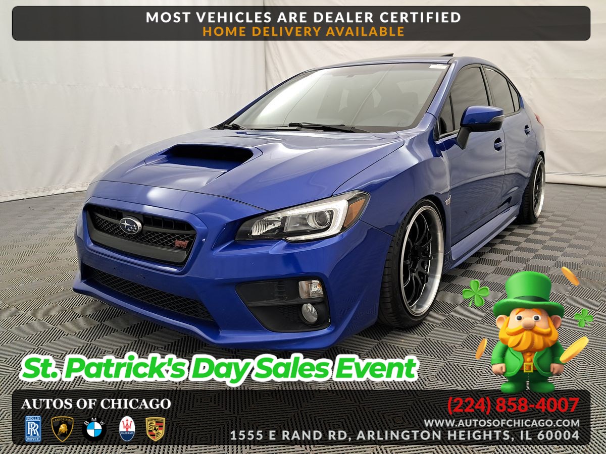 2016 Subaru WRX STI Limited with Low Profile Spoiler