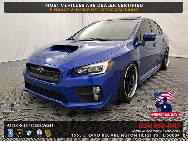 2016 Subaru WRX STI Limited with Low Profile Spoiler