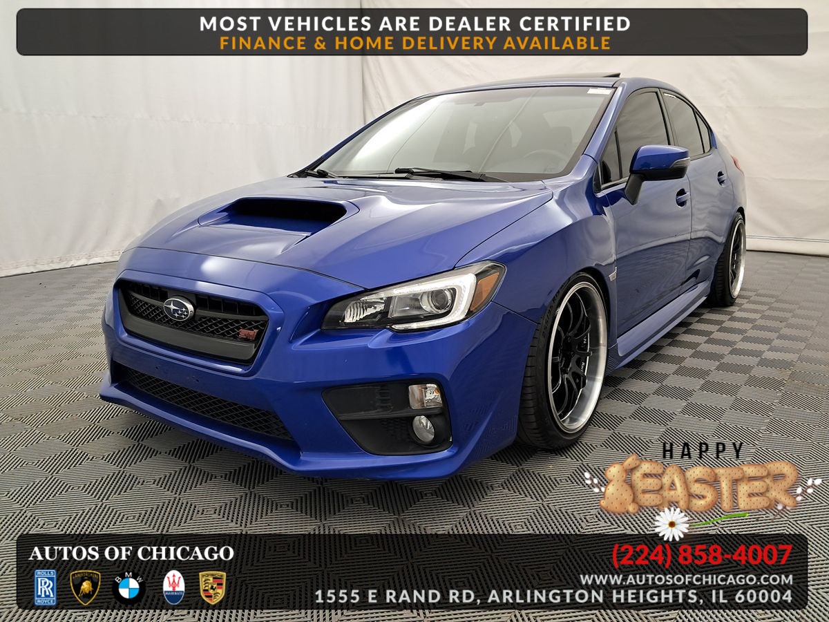 2016 Subaru WRX STI Limited with Low Profile Spoiler