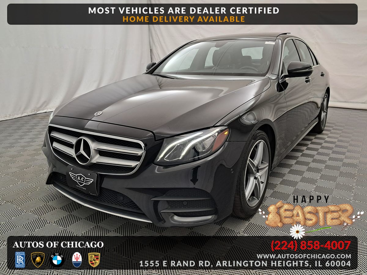 2018 Mercedes-Benz E-Class E 400 4MATIC Sedan AWD