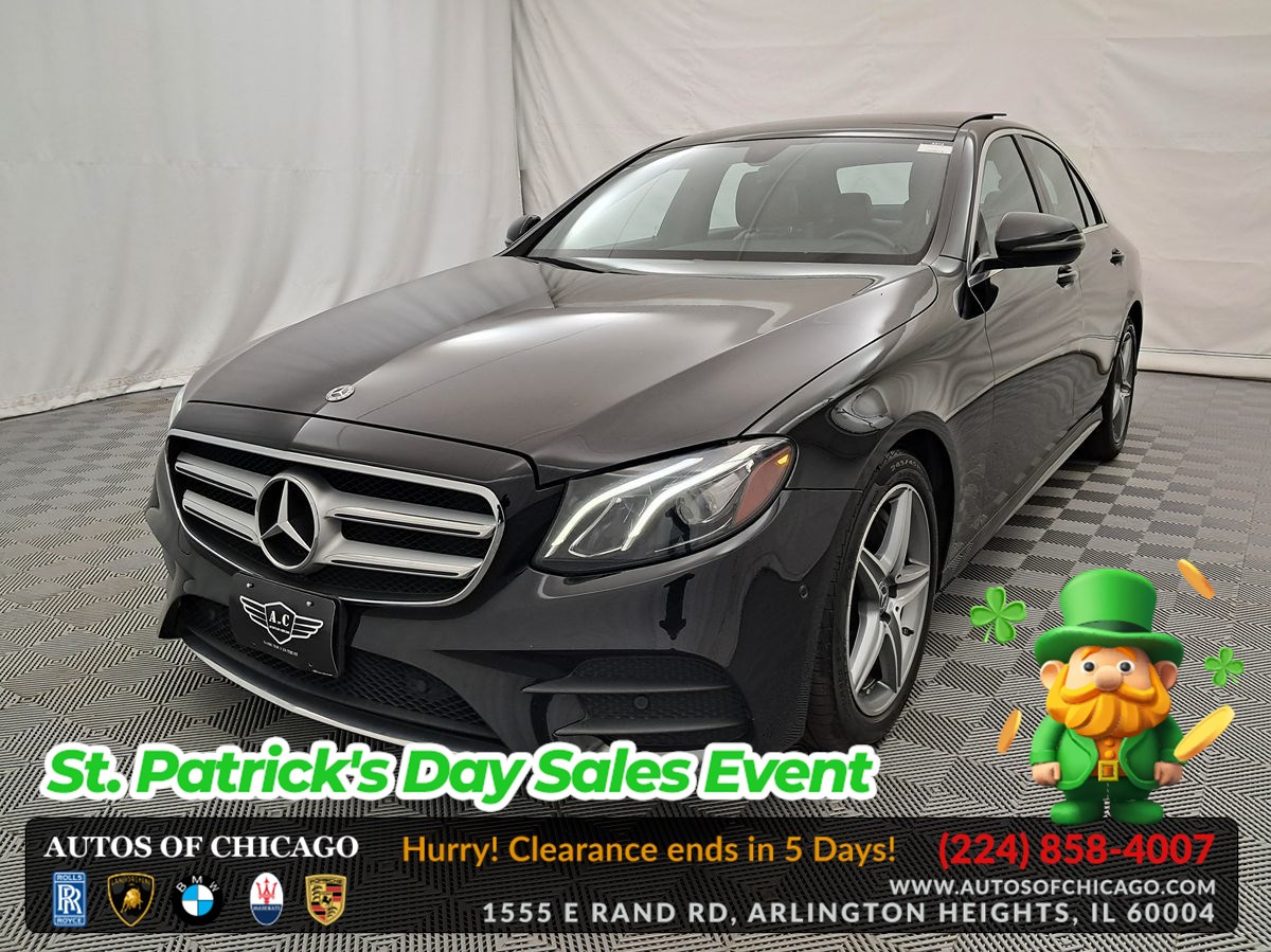 2018 Mercedes-Benz E-Class E 400 4MATIC Sedan AWD