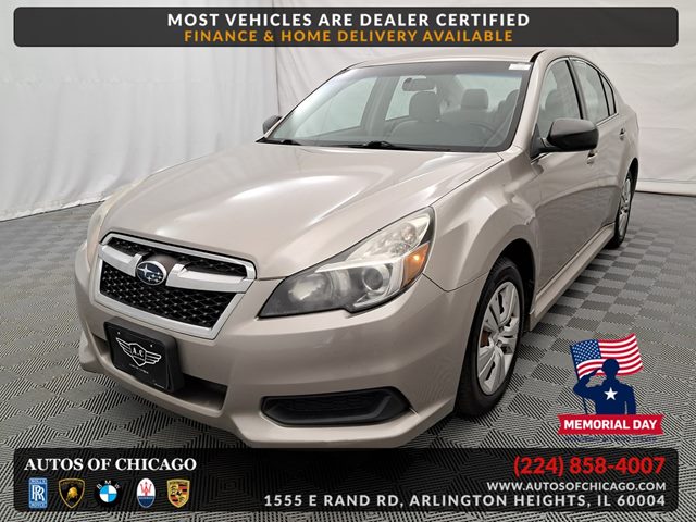 Gray (Tungsten Metallic) 2014 Subaru Legacy 2.5i AWD Sedan All-Wheel Drive Automatic