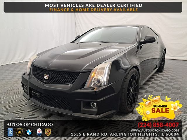 Black Raven 2013 Cadillac CTS-V Coupe RWD Coupe Rear-Wheel Drive Automatic