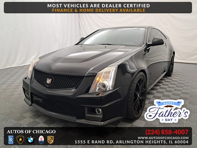 Black Raven 2013 Cadillac CTS-V Coupe RWD Coupe Rear-Wheel Drive Automatic