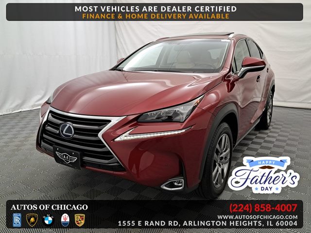 Matador Red Mica 2016 Lexus NX Hybrid 300h AWD SUV / Crossover All-Wheel Drive Automatic