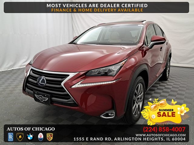 Matador Red Mica 2016 Lexus NX Hybrid 300h AWD SUV / Crossover All-Wheel Drive Automatic