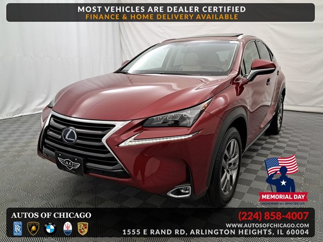 Matador Red Mica 2016 Lexus NX Hybrid 300h AWD SUV / Crossover All-Wheel Drive Automatic