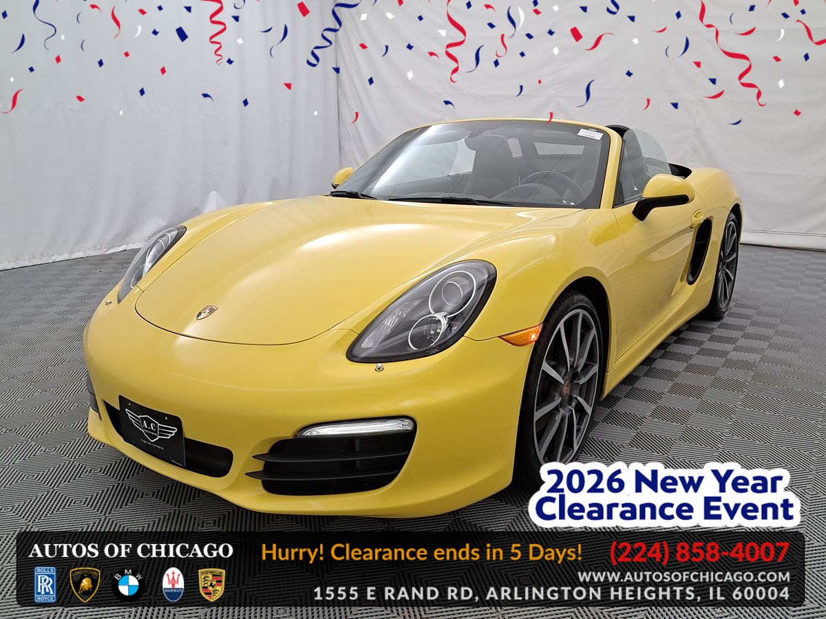 2013 Porsche Boxster S