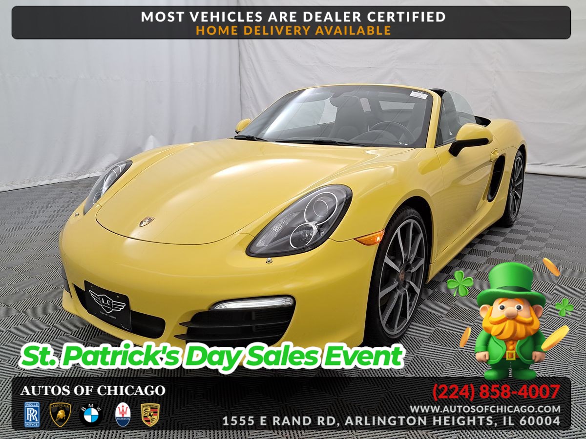 2013 Porsche Boxster S