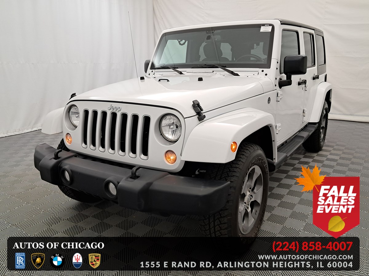 SAHARA  Pre-Owned 2018 Jeep Wrangler JK Unlimited Sahara 4D Sport