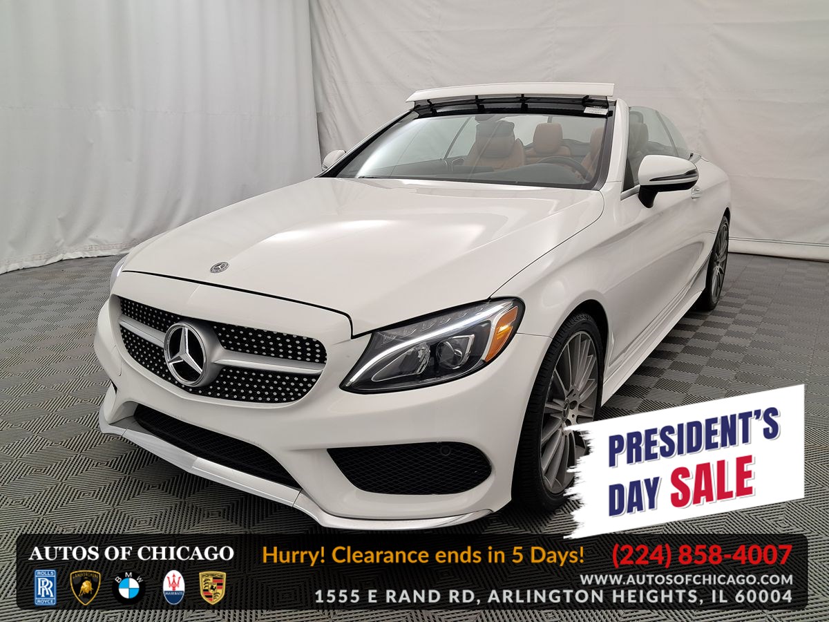2018 Mercedes-Benz C-Class C 300 Cabriolet RWD