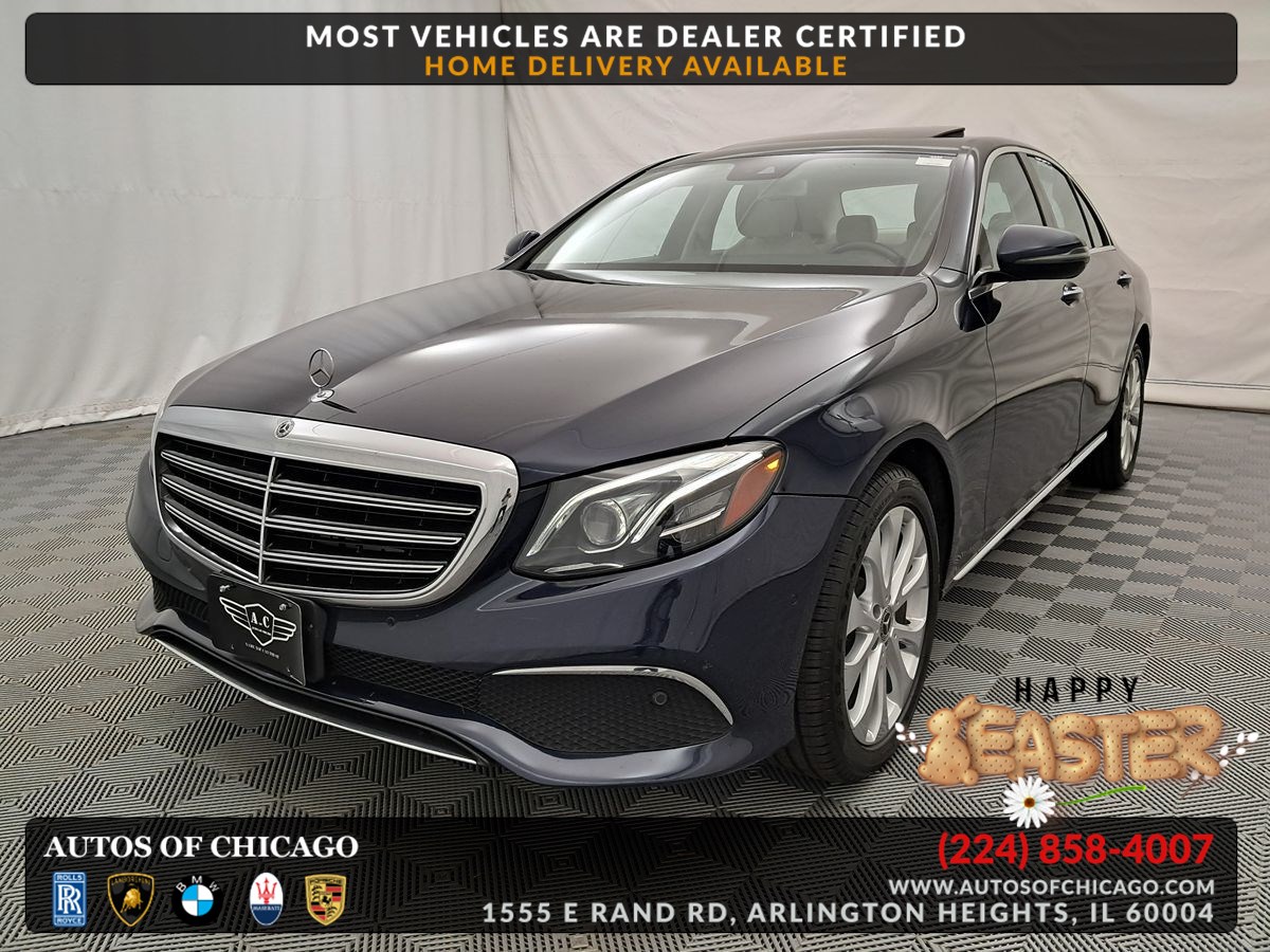 2018 Mercedes-Benz E-Class E 300 4MATIC Sedan AWD
