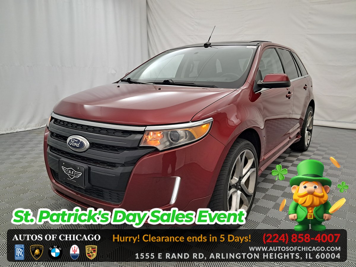 Sold 2013 Ford Edge Sport AWD in Arlington Heights