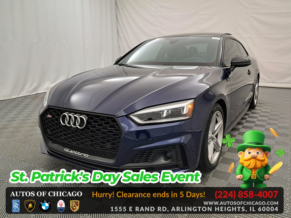 2018 Audi S5 3.0T quattro Prestige Coupe AWD