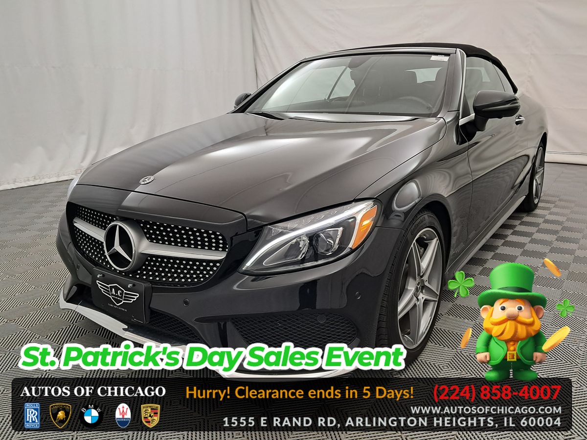 2018 Mercedes-Benz C-Class C 300 Cabriolet 4MATIC