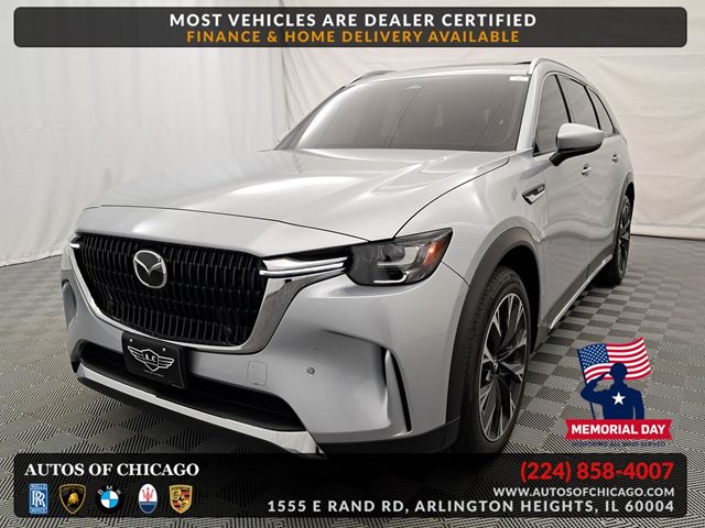 Sonic Silver 2024 Mazda CX-90 PHEV Premium AWD SUV / Crossover All-Wheel Drive Automatic