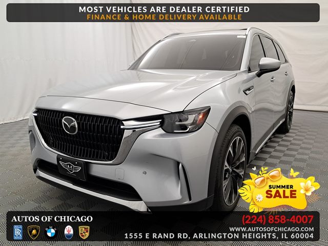 Sonic Silver 2024 Mazda CX-90 PHEV Premium AWD SUV / Crossover All-Wheel Drive Automatic