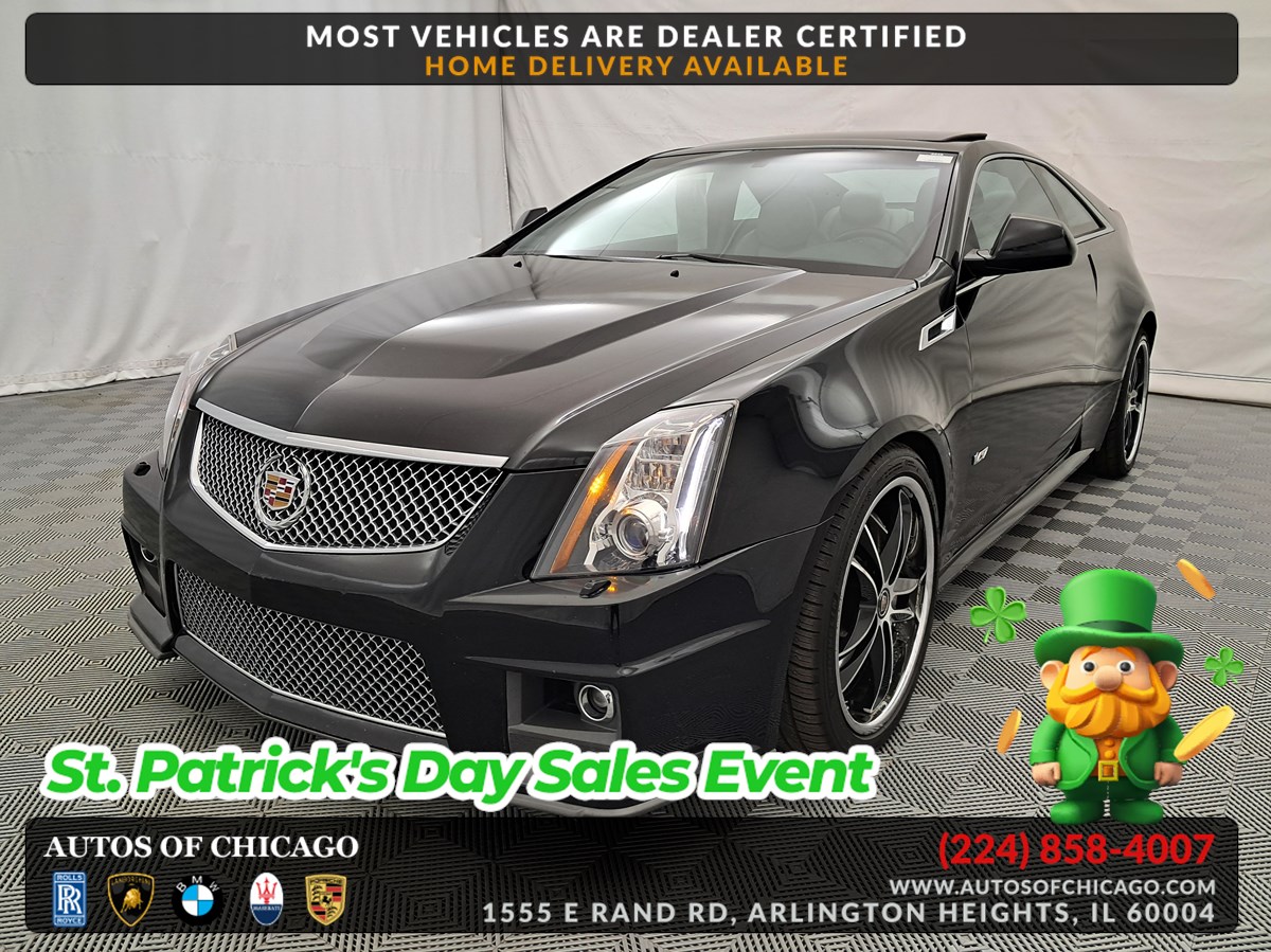 2011 Cadillac CTS-V Coupe RWD