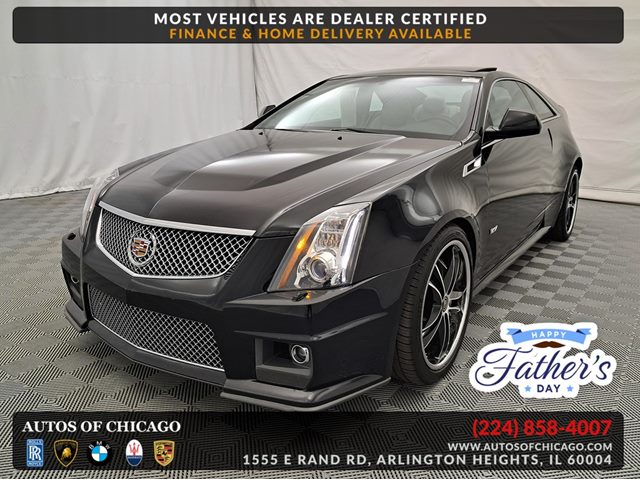 Black Raven 2011 Cadillac CTS-V Coupe RWD Coupe Rear-Wheel Drive Automatic