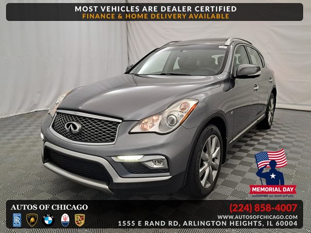 Gray (Graphite Shadow) 2017 INFINITI QX50 AWD SUV / Crossover All-Wheel Drive Automatic