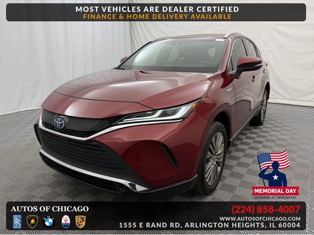 Red (Ruby Flare Pearl) 2021 Toyota Venza XLE AWD SUV / Crossover All-Wheel Drive Automatic