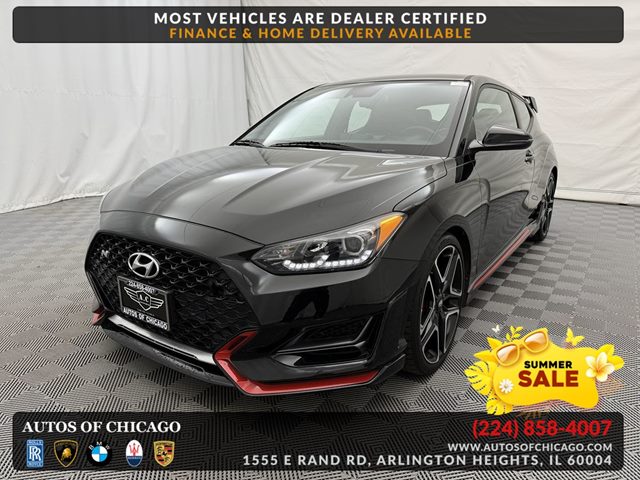 Ultra Black 2022 Hyundai Veloster N FWD Coupe Front-Wheel Drive Automatic