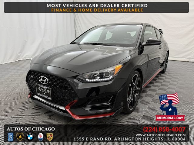 Ultra Black 2022 Hyundai Veloster N FWD Coupe Front-Wheel Drive Automatic