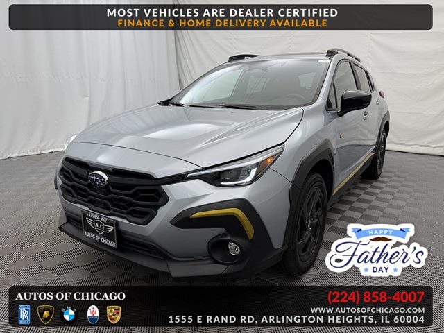 Ice Silver Metallic 2024 Subaru Crosstrek Sport AWD SUV / Crossover All-Wheel Drive Automatic