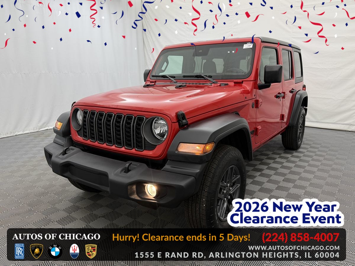 2025 Jeep Wrangler Sport S 4-Door 4WD