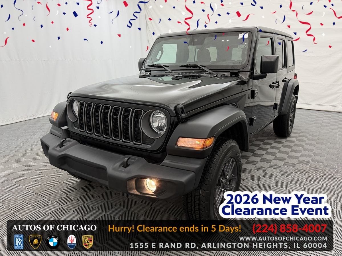 2025 Jeep Wrangler Sport S 4-Door 4WD