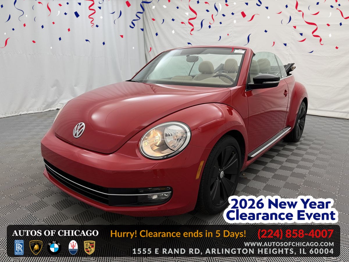 2013 Volkswagen Beetle Turbo Convertible