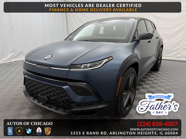 Blue 2023 Fisker Ocean One AWD SUV / Crossover All-Wheel Drive Automatic