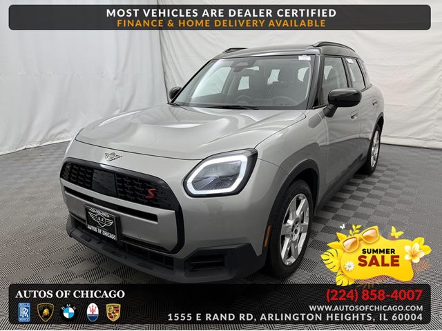 Melting Silver III Metallic 2025 MINI Countryman Cooper S ALL4 SUV / Crossover All-Wheel Drive Automatic