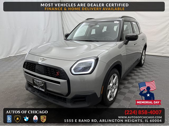Melting Silver III Metallic 2025 MINI Countryman Cooper S ALL4 SUV / Crossover All-Wheel Drive Automatic