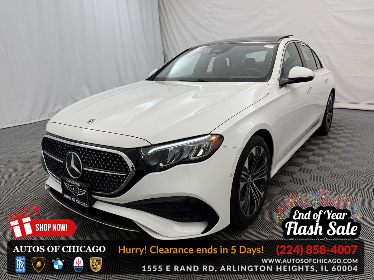 2025 Mercedes-Benz E-Class E 350 4MATIC