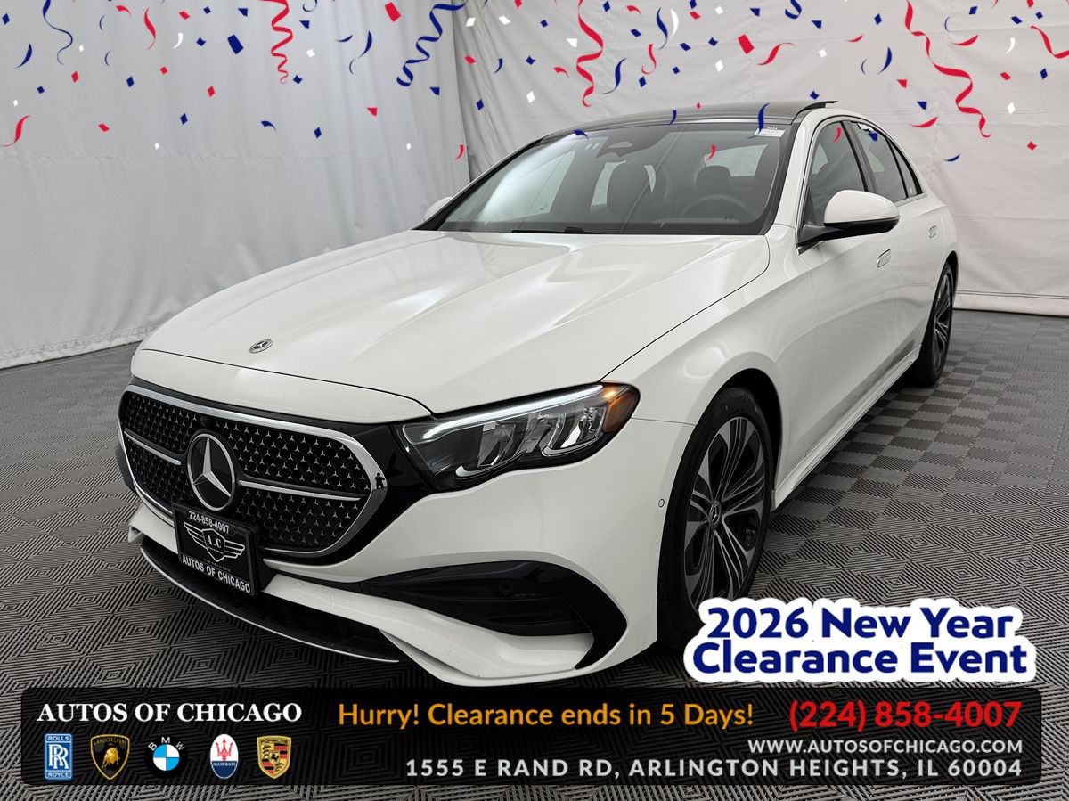2025 Mercedes-Benz E-Class E 350 4MATIC