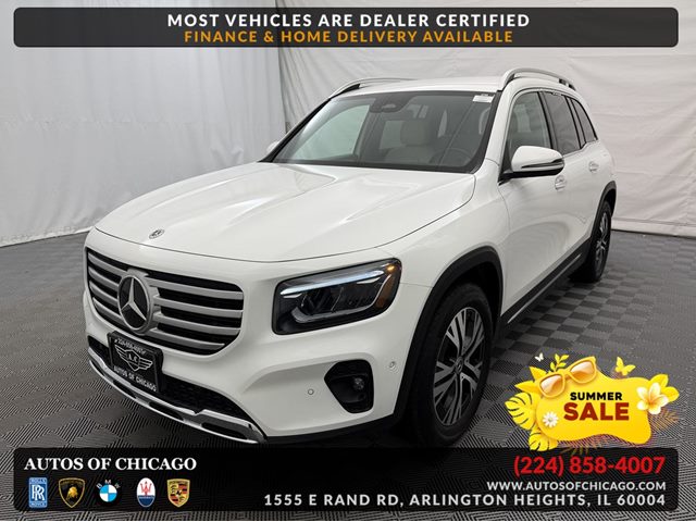 Polar White 2025 Mercedes-Benz GLB 250 FWD SUV / Crossover Front-Wheel Drive Automatic